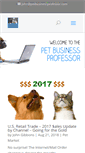 Mobile Screenshot of petbusinessprofessor.com